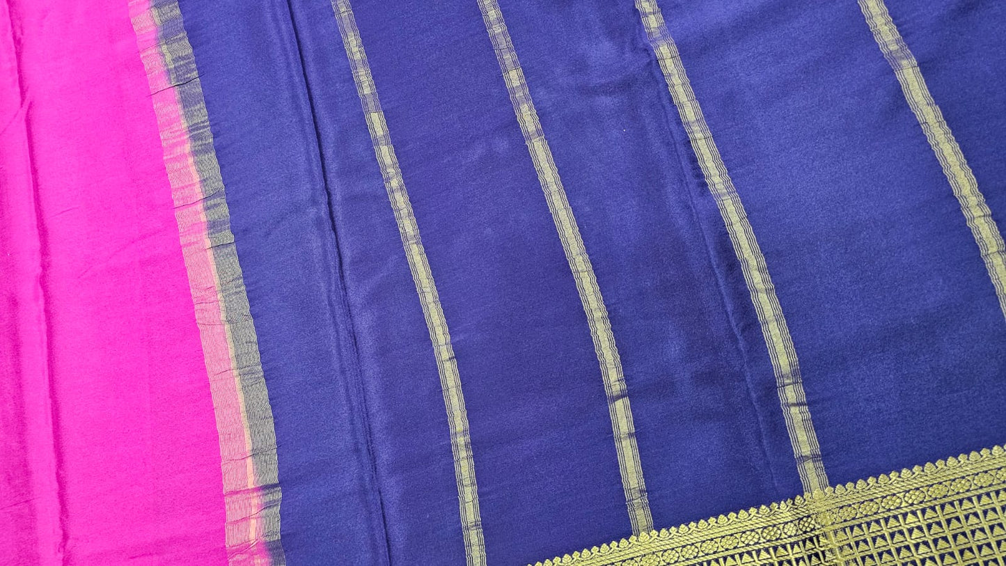 PURE MYSORE CREPE SILK SAREES
