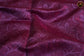 Kanchivaram Handloom Pure Silk in Butta Pattern in Purple  And rani Pink combination with Gold Zari turning   Border and Rich Pallu