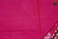 Bhagelpuri Cotton Saree in allself rani pink colour with shibora print  gold zari butta
