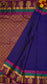 Pure Silk Kanchi Saree in Purple  and Pink combination with Multicolour Border and Rich Pallu