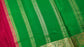 PURE MYSORE CREPE SILK SAARES WITH CONTRAST YAALI BORDER