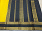 PURE MYSORE CREPE SILK SAREES WITH CHEX WITH BENTEX BORDER