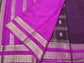 PURE MYSORE CREPE SILK SAREES WITH BIG CHEX WITH BENTEX BORDER