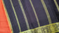 PURE MYSORE CREPE SILK SAARES WITH PLAIN AND CONTRAST BORDER