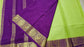 PURE MYSORE CREPE SILK SAARES WITH CONTRAST YAALI BORDER