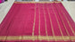 PURE MYSORE CREPE SILK SAREES WITH PEACOCK BORDER
