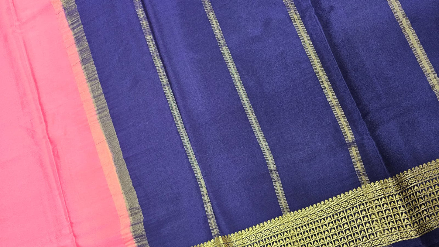 PURE MYSORE CREPE SILK SAREES