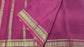 PURE MYSORE CREPE SILK SAREES WITH PEACOCK BORDER