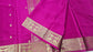 PURE MYSORE CREPE SILK SAREES WITH PEACOCK WITH ELEPHANT BORDER
