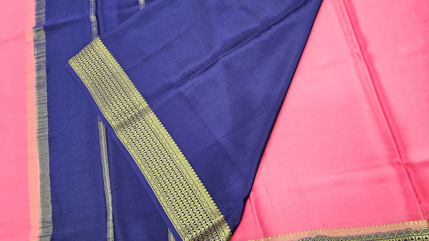 PURE MYSORE CREPE SILK SAREES