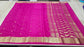 PURE MYSORE CREPE SILK SAREES WITH PEACOCK WITH ELEPHANT BORDER