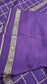 PURE ZARI MYSORE CREPE SILK SAREE WITH EMBROIDERY