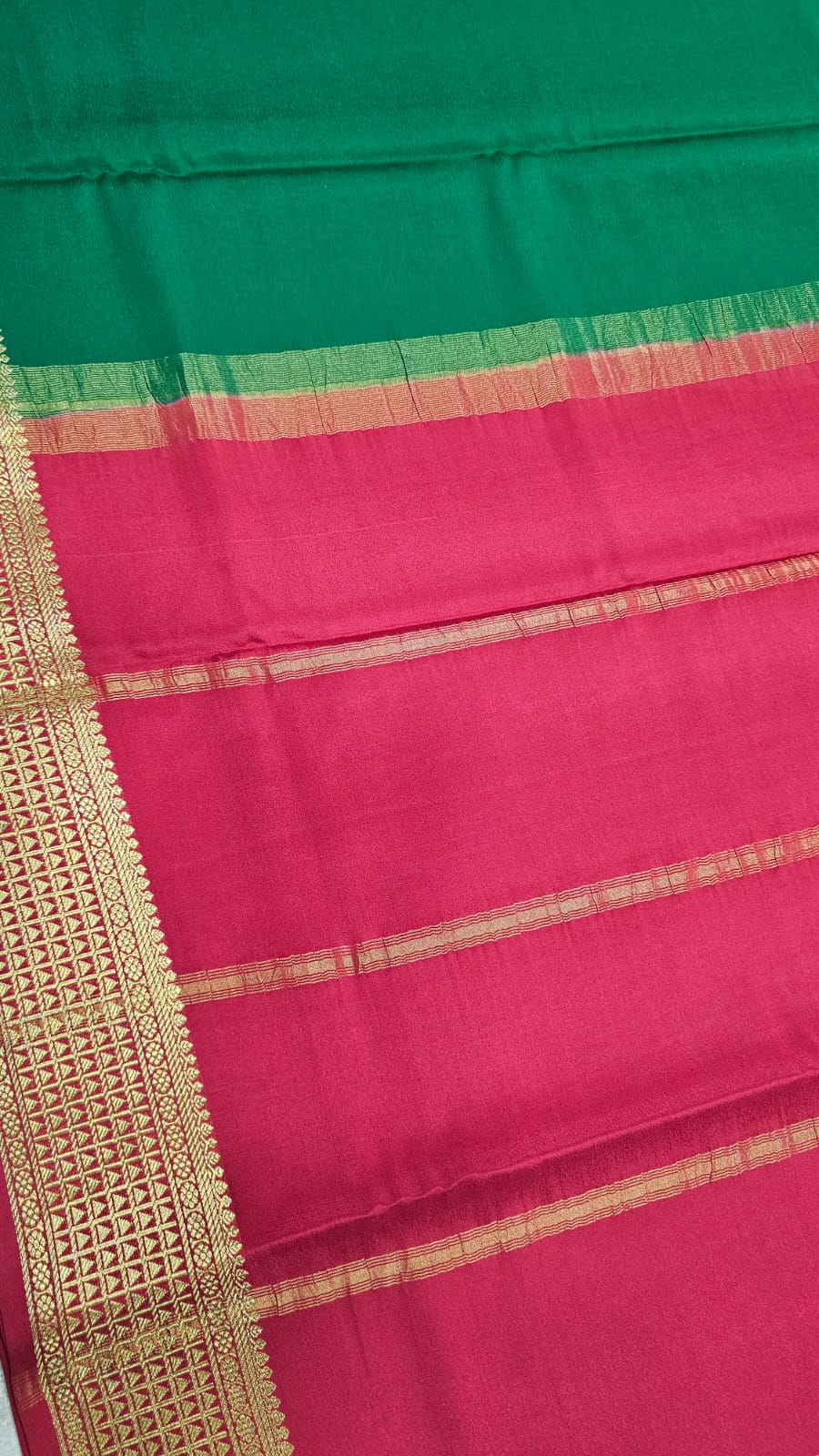 PURE MYSORE CREPE SILK SAREES