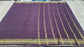PURE MYSORE CREPE SILK SAREES WITH PEACOCK BORDER