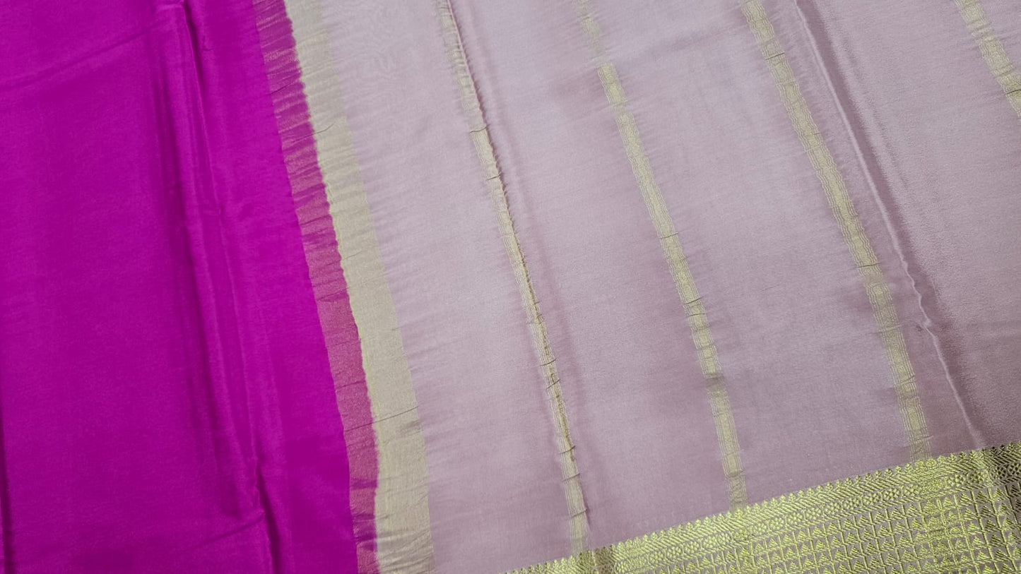 PURE MYSORE CREPE SILK SAREES