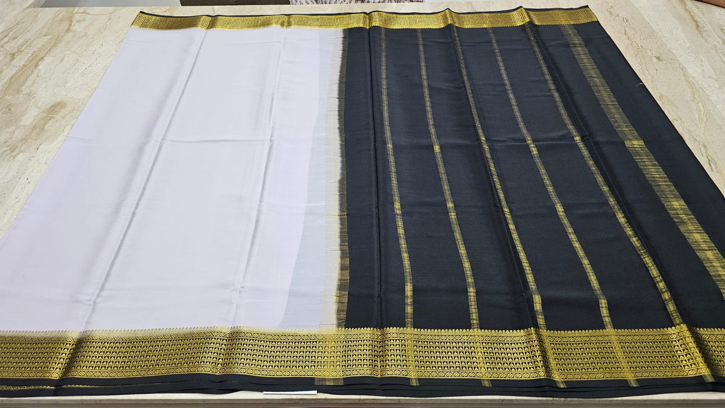 PURE MYSORE CREPE SILK SAREES