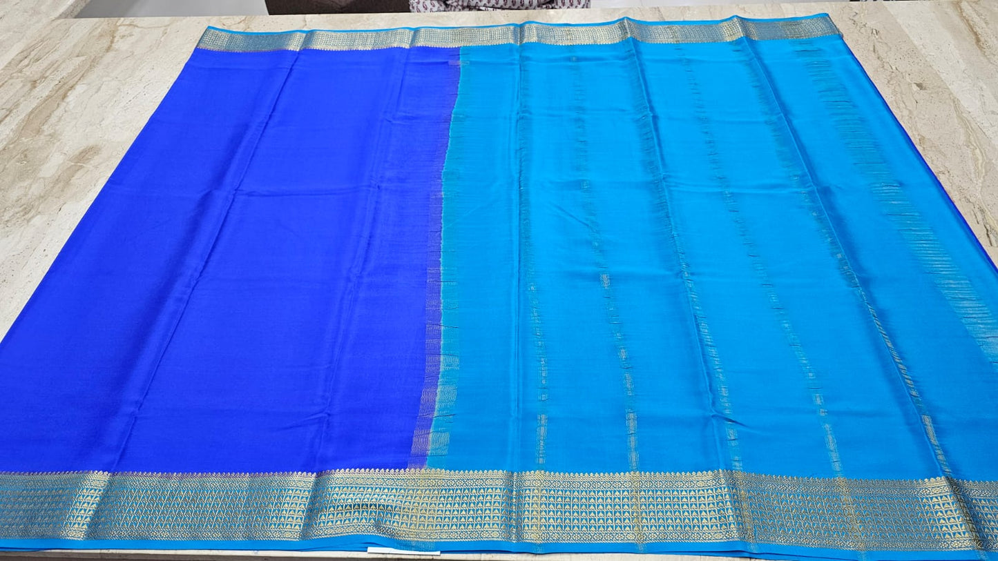 PURE MYSORE CREPE SILK SAREES