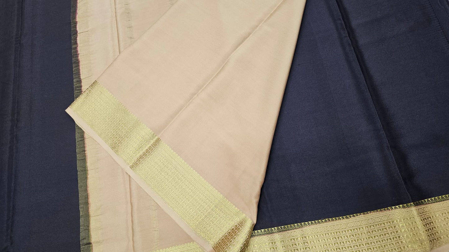 PURE MYSORE CREPE SILK SAREES