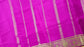 PURE MYSORE CREPE SILK SAARES WITH PLAIN AND CONTRAST BORDER