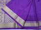 PURE MYSORE CREPE SILK SAREES WITH CHEX WITH PEACOCK AND CHAKRA BUTTA SAREE