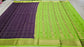 PURE MYSORE CREPE SILK SAREES CHECKS PATTERN
