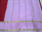 PURE MYSORE CREPE SILK SAREE CHEX WITH BENTEX BORDER