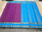 PURE MYSORE CREPE SILK SAREES WITH CHEX WITH BENTEX BORDER