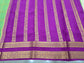 PURE MYSORE CREPE SILK SAREES WITH BIG CHEX WITH BENTEX BORDER