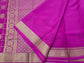 PURE MYSORE CREPE SILK SAREES WITH CHEX WITH PEACOCK AND CHAKRA BUTTA SAREE