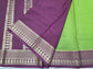 PURE MYSORE CREPE SILK SAREES WITH CHEX PATTERN