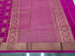 PURE MYSORE CREPE SILK SAREES WITH CHEX WITH PEACOCK AND CHAKRA BUTTA SAREE