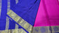 PURE MYSORE CREPE SILK SAARES WITH CONTRAST YAALI BORDER