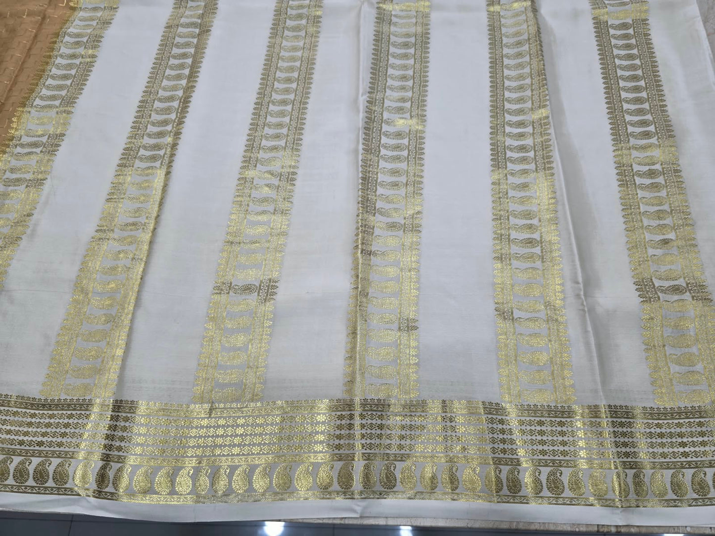 PURE MYSORE CREPE SILK SAREES WITH CHEX PATTERN