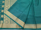 PURE MYSORE CREPE SILK SAREES WITH CHEX WITH PEACOCK AND CHAKRA BUTTA SAREE