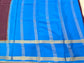 PURE MYSORE CREPE SILK SAREE CHEX WITH BENTEX BORDER