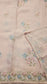 Semi organza fancy saree in light pink self with allover embroidery work