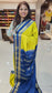 mysore crepe silk sarees in KSIC Finish in light mehendi green with peacock blue bentex border