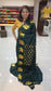 Mysore crepe silk saree with KSIC Finish in bottle green self color elephant border