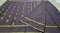 PURE MYSORE CREPE SILK SAREES  BUTTAS WITH BENTEX BORDER