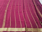 PURE MYSORE CREPE SILK SAREES WITH SMALL BORDER  PRICE