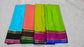 PURE MYSORE CREPE SILK SAREES WITH BORDER BUTTA SAREE