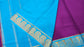PURE MYSORE CREPE SILK SAREES WITH MANGO BORDER