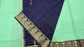 PURE MYSORE CREPE SILK SAREES WITH MANGO BORDER