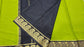 PURE MYSORE CREPE SILK SAREES WITH MANGO BORDER