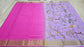 PURE MYSORE CREPE SILK SAREES WITH PALLU AND BLOUSE EMBROIDERY