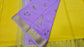 PURE MYSORE CREPE SILK SAREES WITH PALLU AND BLOUSE EMBROIDERY