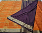 PURE MYSORE CREPE SILK SAREES CHECKS WITH GANDABERUNDA BUTTA