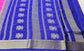 PURE MYSORE CREPE SILK SAREES CHECKS WITH GANDABERUNDA BUTTA