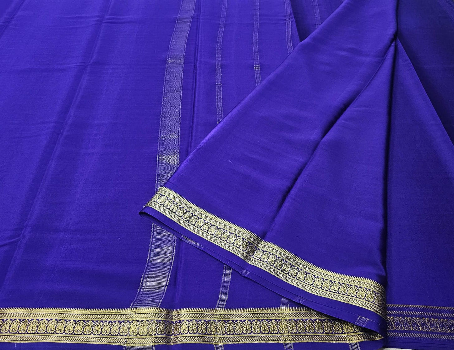 PURE MYSORE CREPE SILK SAREES WITH SMALL BORDER  PRICE